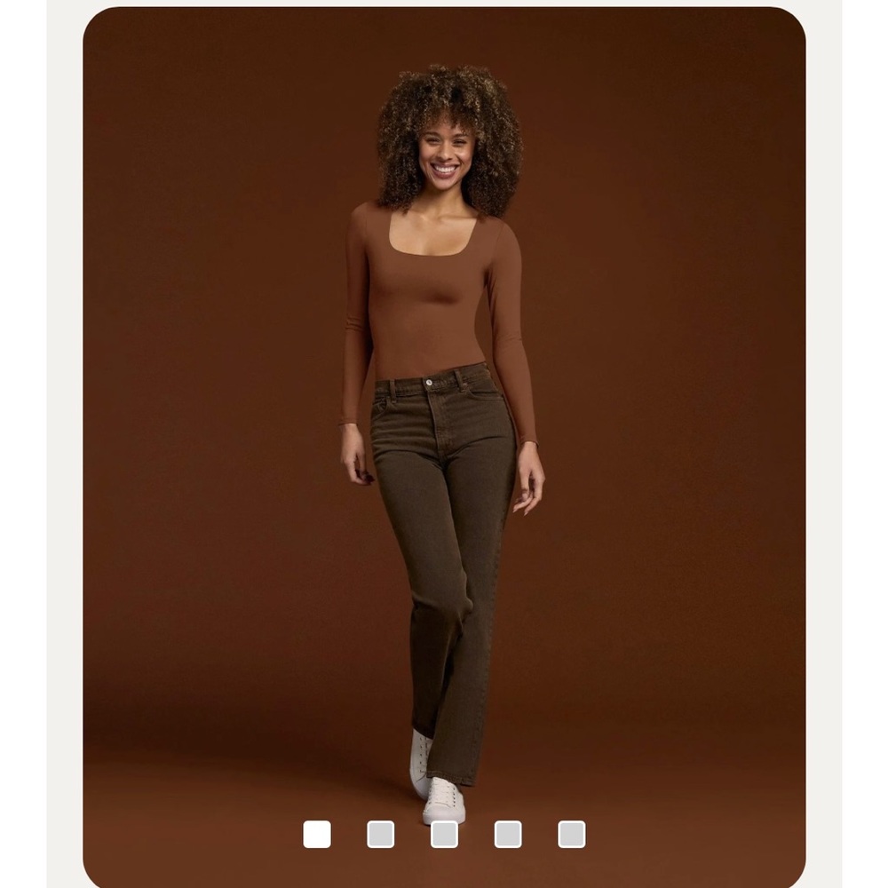 Nuuds Square Neck Bodysuit
